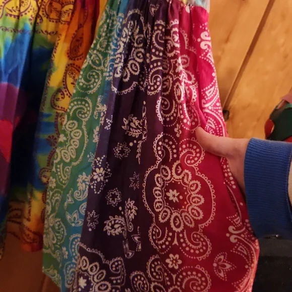 Psychic Outlaw custom Classic Bandana Mini Dress - Picture 7 of 11